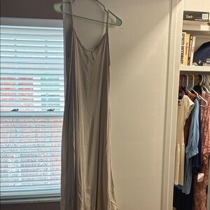 Zenana Outfitters Beige Maxi Dress